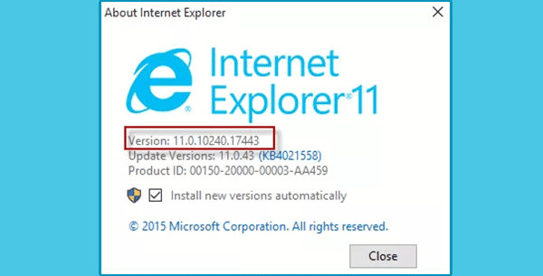 Comment connaître la version de votre navigateur Internet Explorer ?